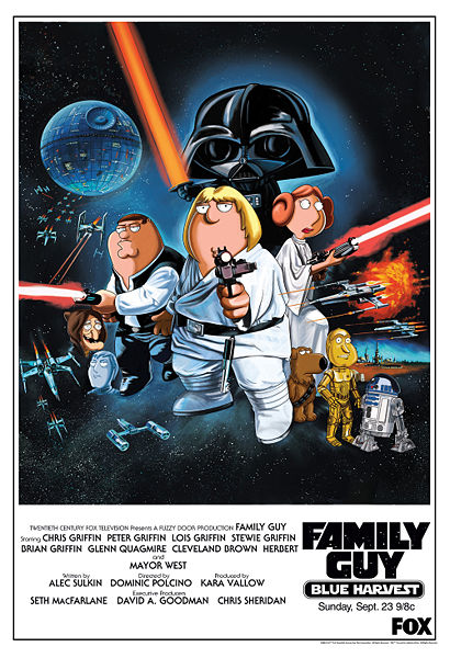 Star Wars, Family Guy Blue Harvest