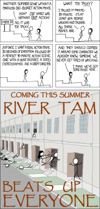 Películas de acción con River Tam