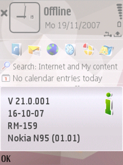 Nokia N95 Firmware V21