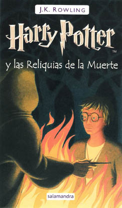 La portada del séptimo libro de Harry Potter - Harry Potter y las Reliquías de la Muerte