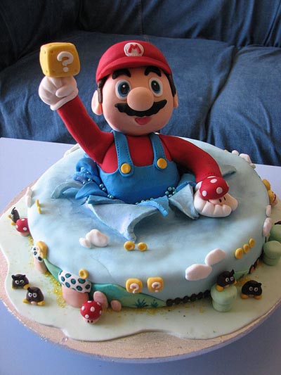 Pasteles de Super Mario Bross